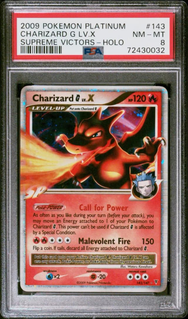 charizard graded collectible